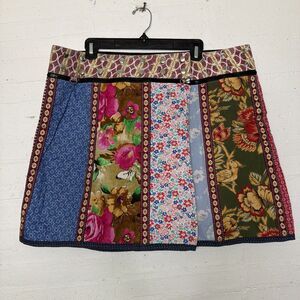 Zand Amsterdam 4-Way Wrap Mini Skirt O/S Capsule Boho Artsy Sustainable Craftcor